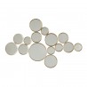 Miroir Bubbles 93x138cm laiton Kare Design