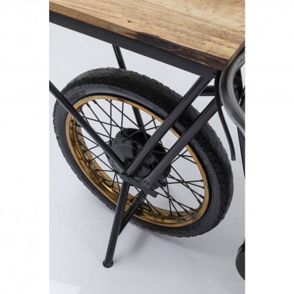 Table de bar moto noire Kare Design