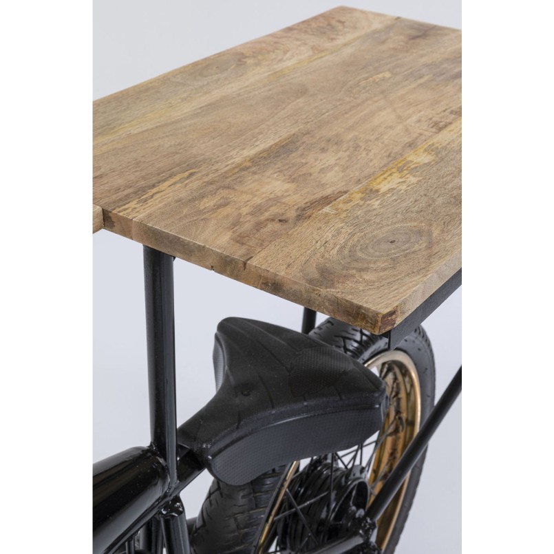 Table de bar Moto noire Kare Design