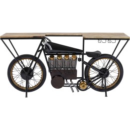 Table de bar Moto noire Kare Design