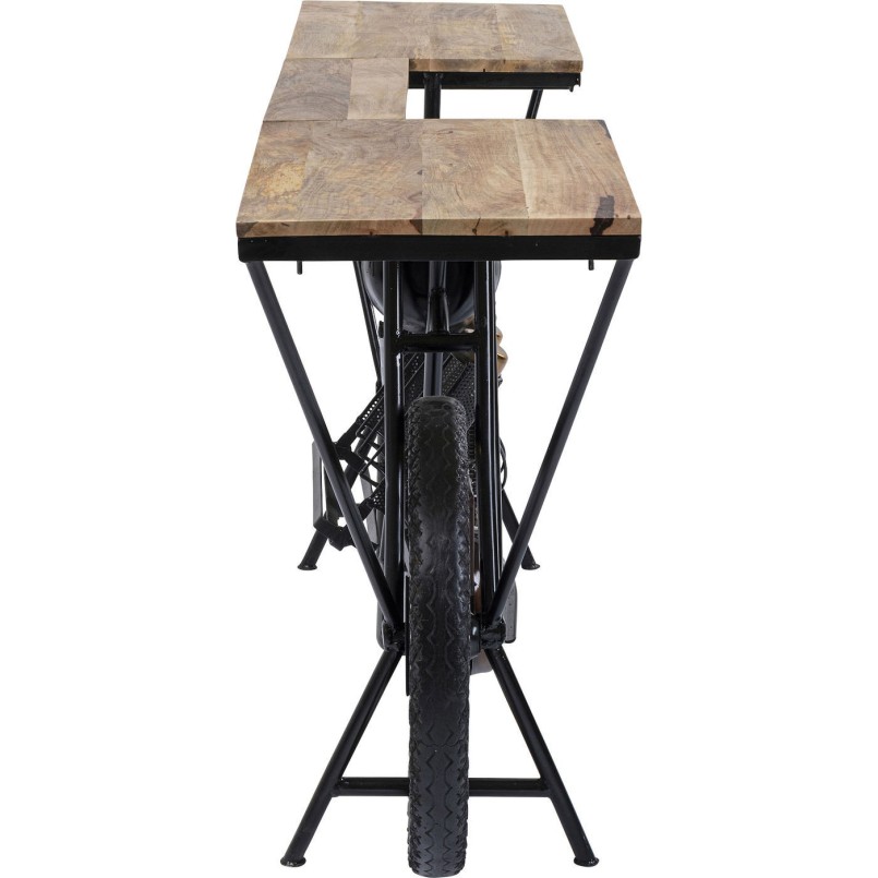 Table de bar Moto noire Kare Design