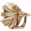 Déco Poisson combattant doré 34cm Kare Design