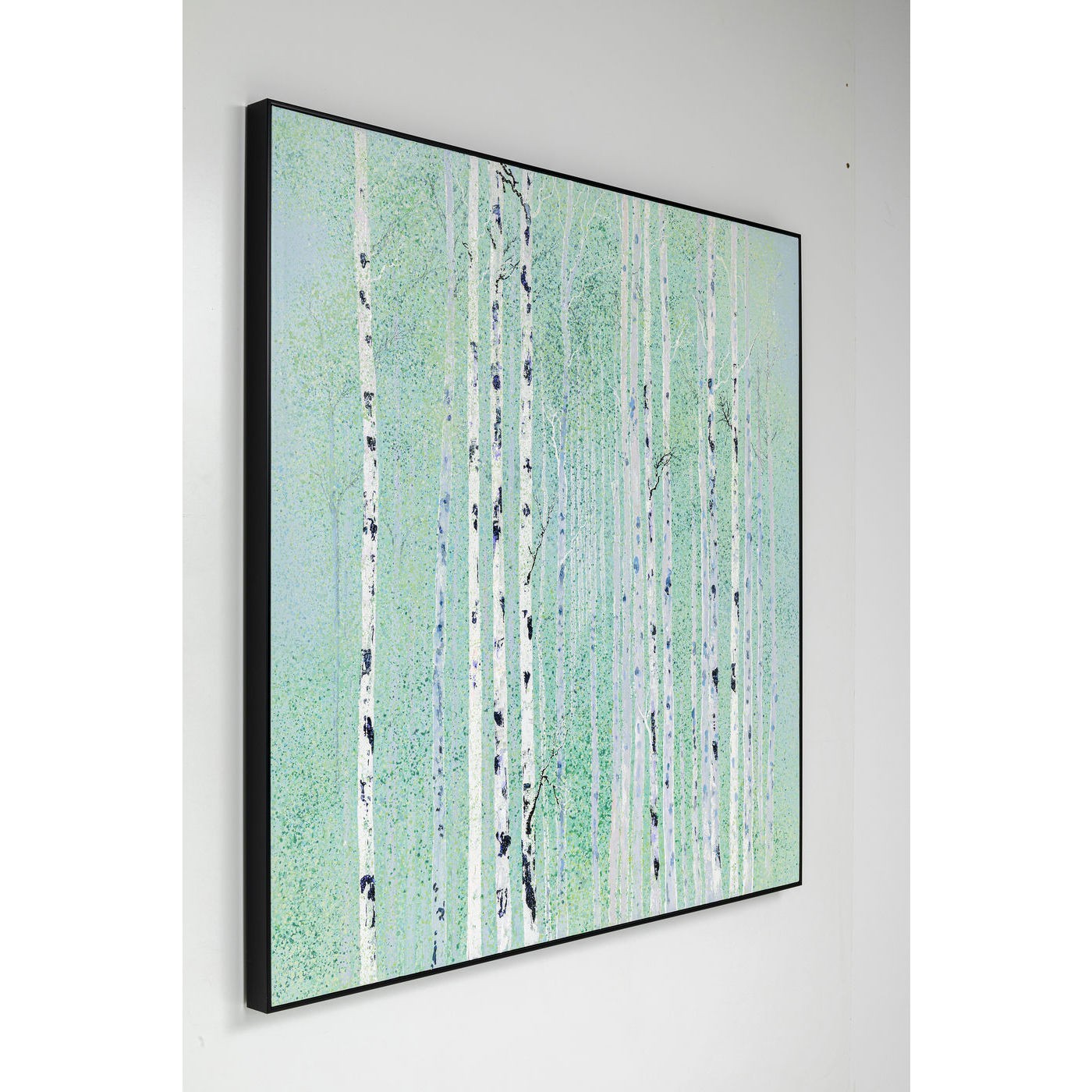 Peinture à l'huile Frame Birch Avenue 140x140cm Kare Design
