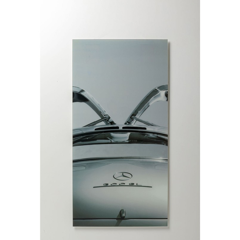 Tableau en verre Triptychon Oldtimer Back 160x240c