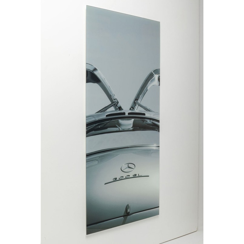 Tableau en verre Triptychon Oldtimer Back 160x240c