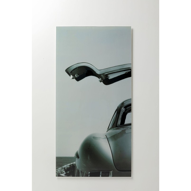 Tableaux en verre Triptychon voiture 240x160cm Kare Design