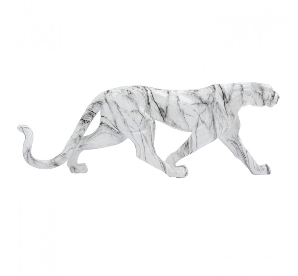 Déco Léopard effet marbre XL 95cm Kare Design