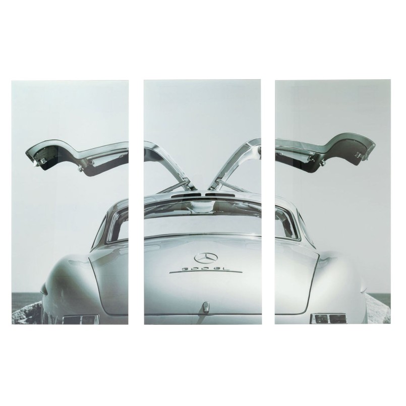 Tableaux en verre Triptychon voiture 240x160cm Kare Design