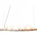 Suspension Dining oiseaux porcelaine Kare Design
