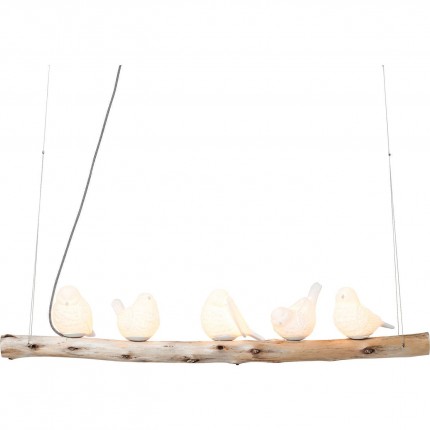 Suspension Dining oiseaux porcelaine Kare Design