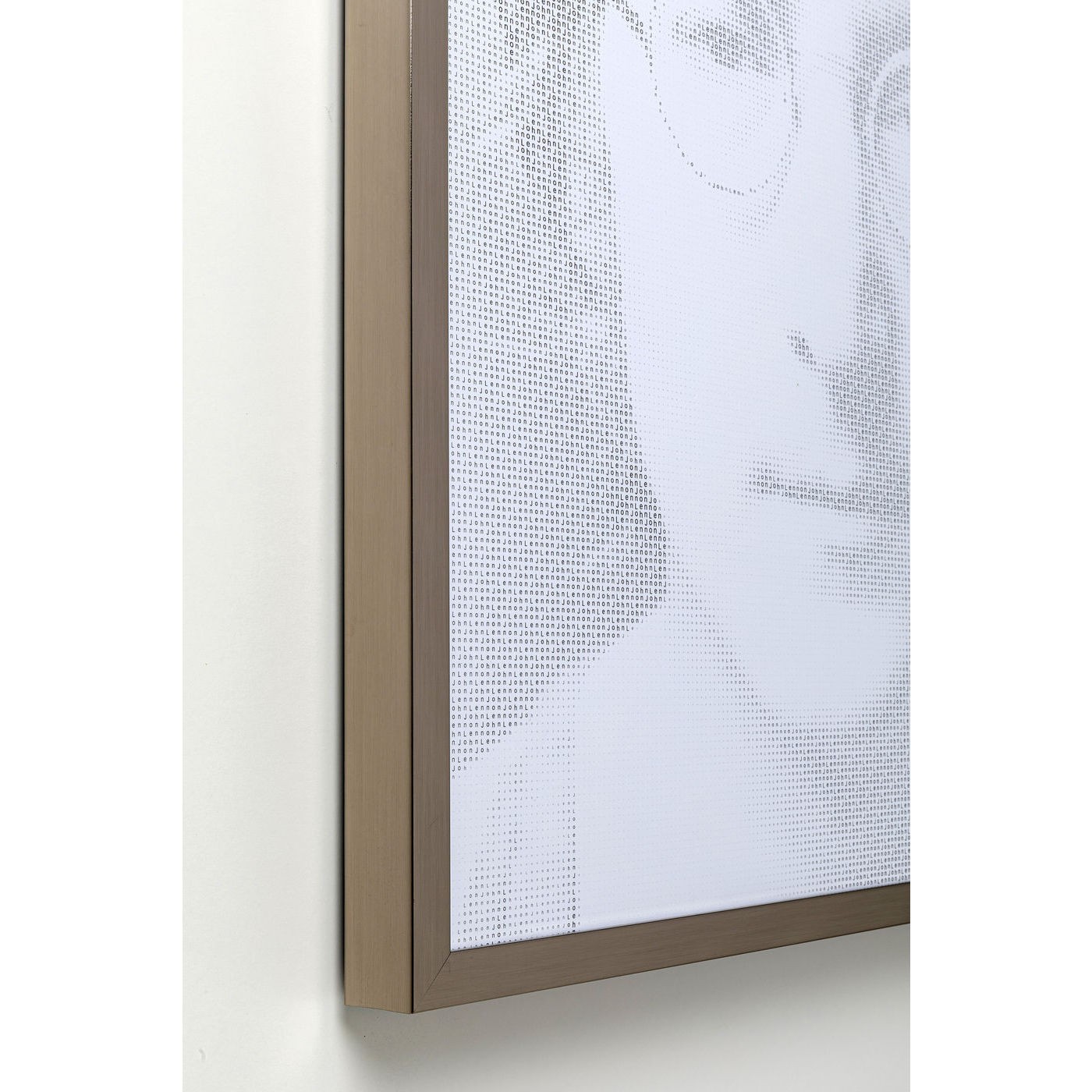 Tableau Frame Idol Pixel John Lennon 104x79cm Kare Design