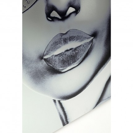 Tableau Alu Cool Girl 120x120cm Kare Design