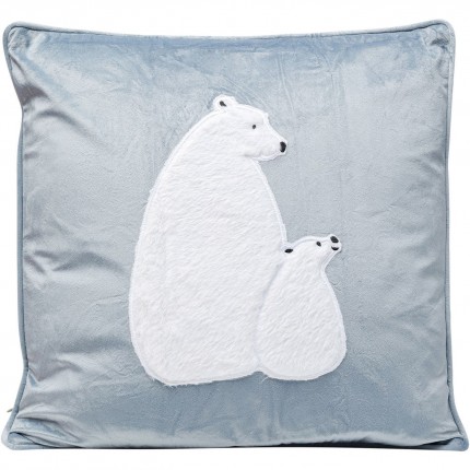 Coussin gris ours blancs Kare Design