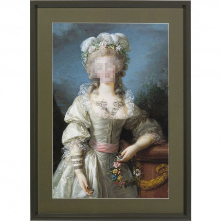 Tableau Frame Comtesse Incognito 82x112cm Kare Design