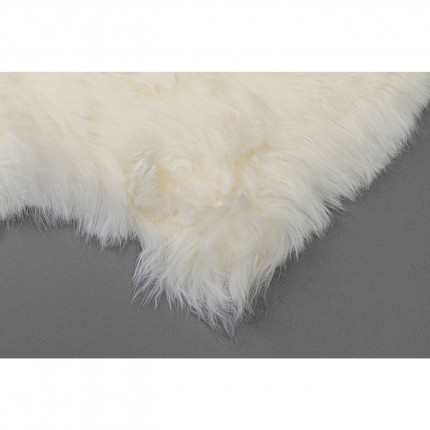 Lambskin Heidi White 85x65cm Kare Design