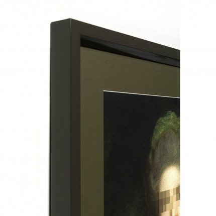 Tableau Frame Comtesse Incognito assise 82x112cm Kare Design