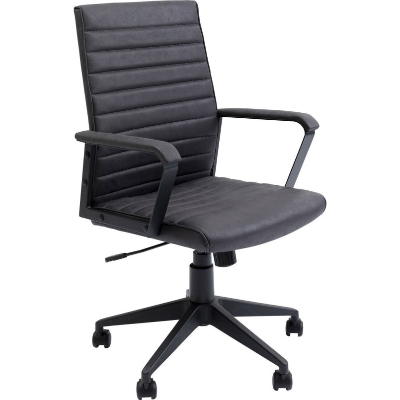 Chaise de bureau Labora noire Kare Design