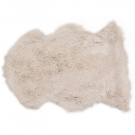 Peau de mouton Heidi 85x65cm grise Kare Design