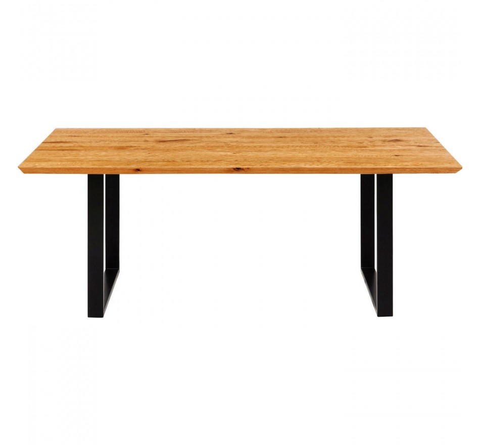 Table Symphony chêne noire 200x100cm Kare Design