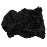 Peau de mouton Heidi noir 85x60cm
