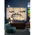 Tableaux en verre Triptychon voiture 240x160cm Kare Design