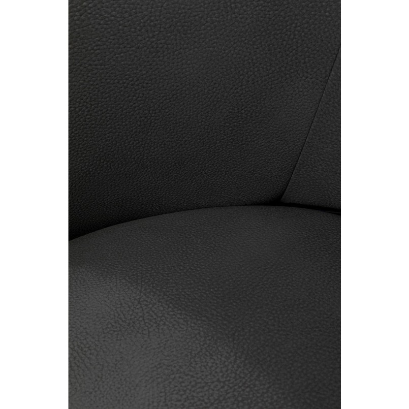 Chaise avec accoudoirs Boulevard grise Kare Design