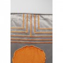 Coussin buste orange 45x45cm Kare Design