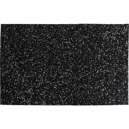 Tapis Glorious noir 240x170cm Kare Design