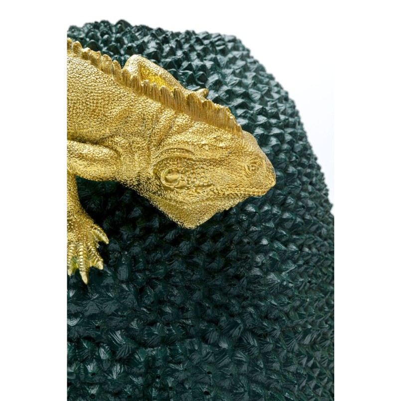 Vase Caméléons vert 39cm Kare Design