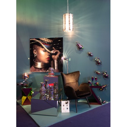 Tableau en verre Foxy Lady 120x120cm Kare Design