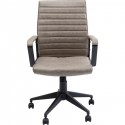 Chaise de bureau pivotante Labora taupe Kare Design