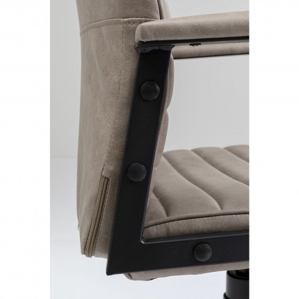 Chaise de bureau Labora haute taupe Kare Design