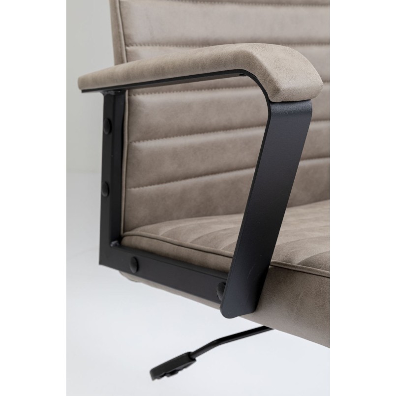 Chaise de bureau Labora haute marron clair Kare Design