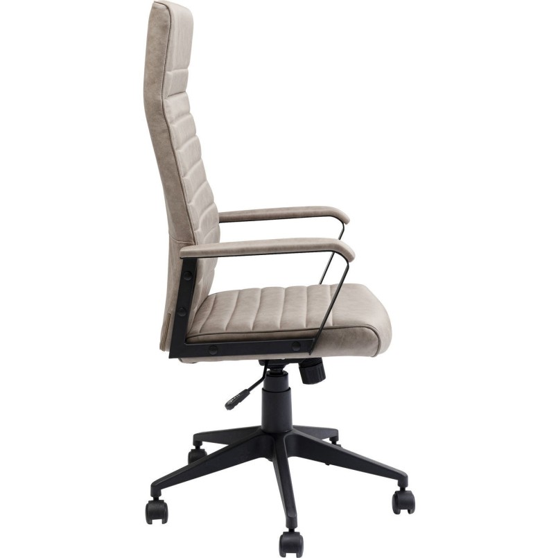 Chaise de bureau Labora haute marron clair Kare Design