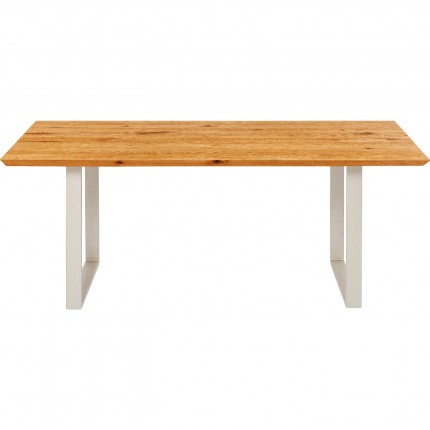 Table Symphony chêne argent 200x100cm Kare Design Table Symphony chêne argent 200x100cm Kare Design