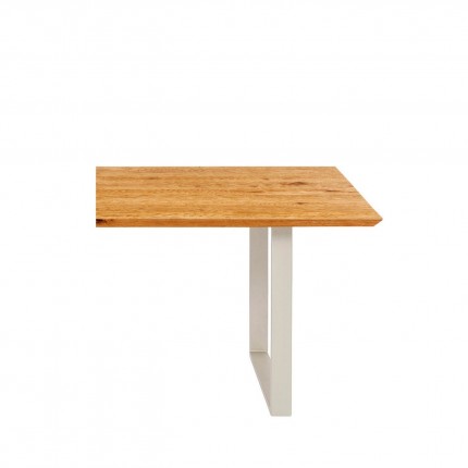 Table Symphony chêne argent 200x100cm Kare Design Table Symphony chêne argent 200x100cm Kare Design