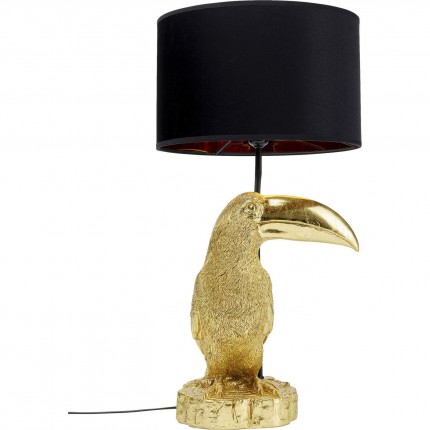 Lampe de table Toucan doré Kare Design