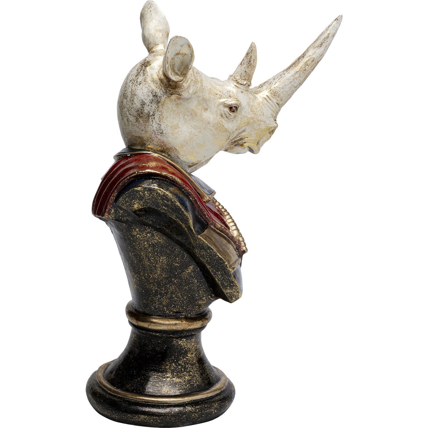 Déco buste rhino 58cm Kare Design