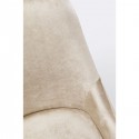 Chaise East Side velours beige XL Kare Design