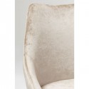 Chaise East Side velours beige XL Kare Design