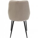 Chaise East Side velours beige XL Kare Design