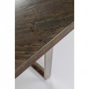 Table Conley pieds chromés 180x90cm Kare Design