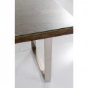 Table Conley pieds chromés 180x90cm Kare Design