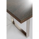 Table Conley pieds chromés 180x90cm Kare Design