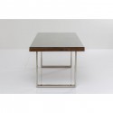 Table Conley pieds chromés 180x90cm Kare Design