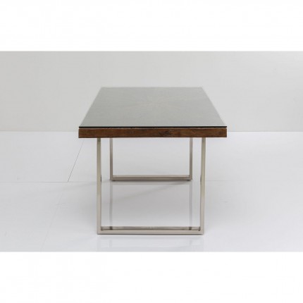 Table Conley 180x90cm chrome Kare Design