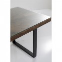 Table Conley pieds noirs 180x90cm Kare Design