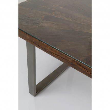 Table Conley 180x90cm pieds acier Kare Design