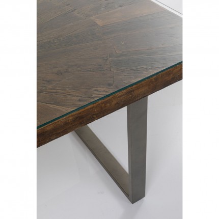Table Conley 180x90cm pieds acier Kare Design