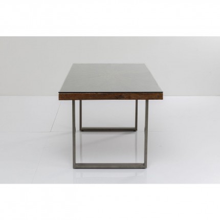 Table Conley 180x90cm pieds acier Kare Design